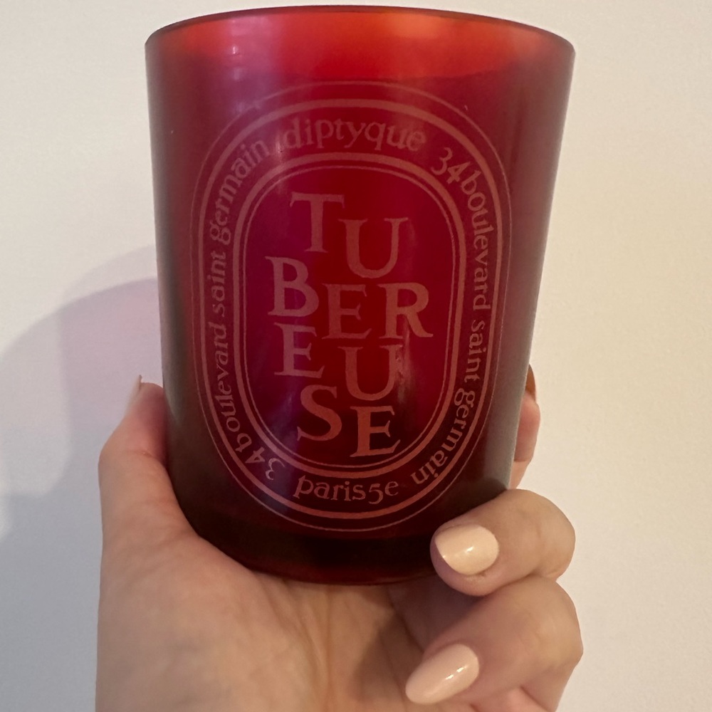 Diptyque Tuberose empty candle vessel